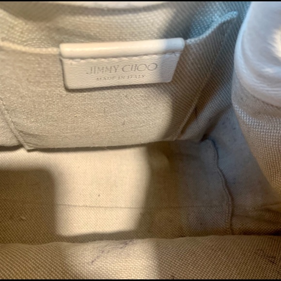 Jimmy Choo * CLOSET CLEANOUT* JC Sofia Studded Leather Tote with drawstring - Picture 7 of 8